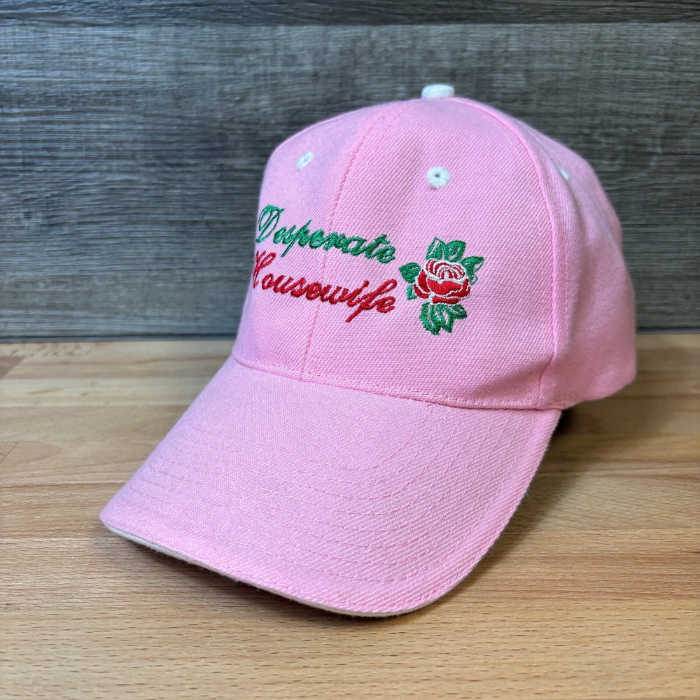 Desperate Housewives Hat Cap Strap Back Womens‎ Pink Housewife TV Show